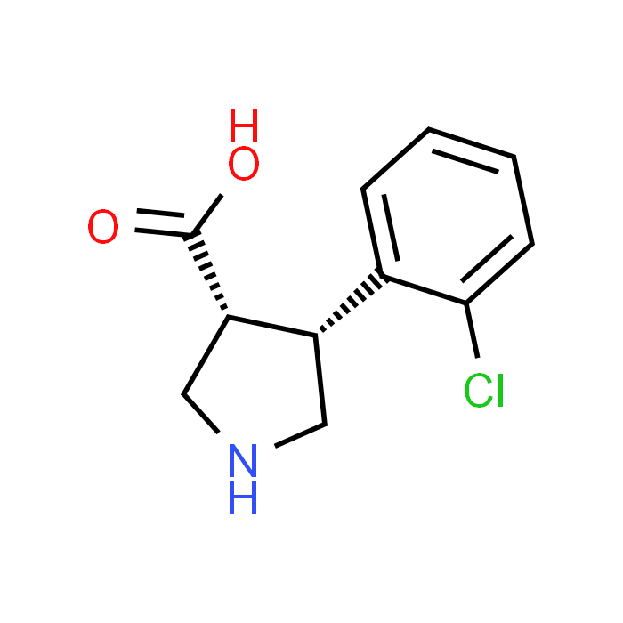 trans-4-(2-Chlorophenyl)pyrrolidine-3-carboxylic acid