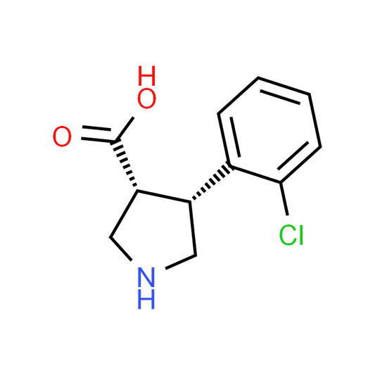 trans-4-(2-Chlorophenyl)pyrrolidine-3-carboxylic acid