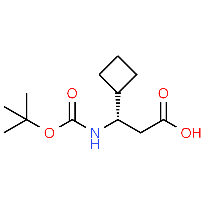 (S)-3-tert-butoxycarbonylamino-3-cyclobutyl-propionic acid