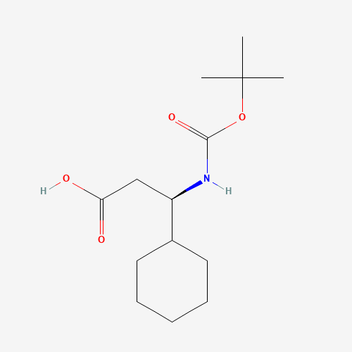 (R)-3-((tert-Butoxycarbonyl)amino)-3-cyclohexylpropanoic acid