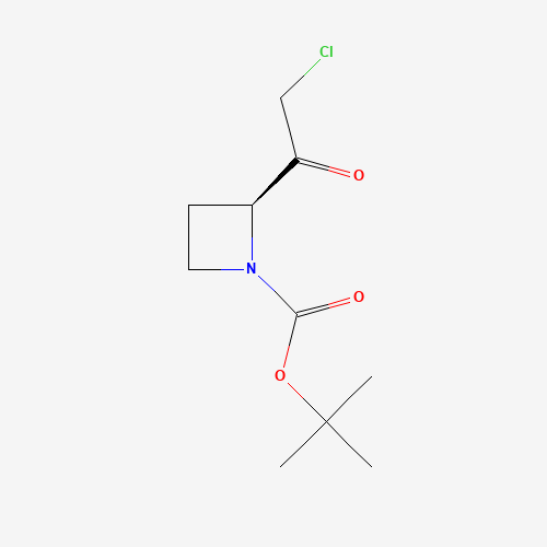 (S)-tert-Butyl 2-(2-chloroacetyl)azetidine-1-carboxylate