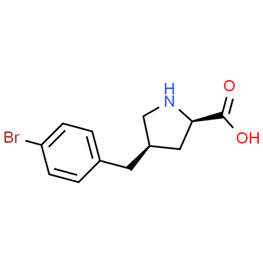 (2R,4R)-4-(4-Bromobenzyl)pyrrolidine-2-carboxylic acid