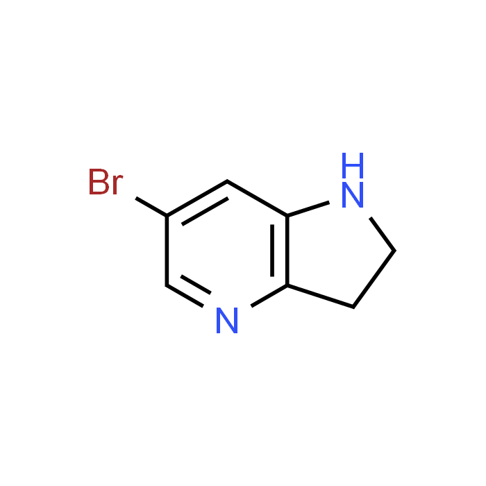 6-Bromo-2,3-dihydro-1H-pyrrolo[3,2-b]pyridine