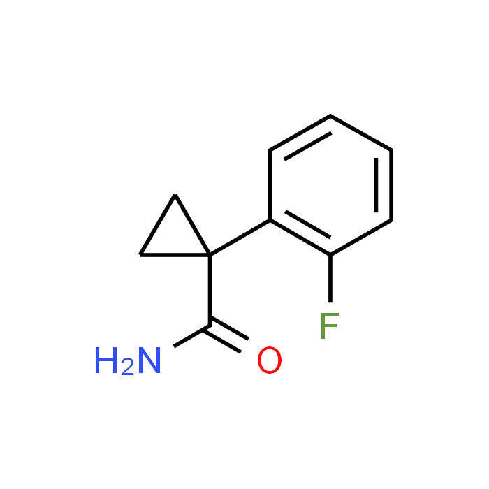 1-(2-Fluorophenyl)cyclopropane-1-carboxamide