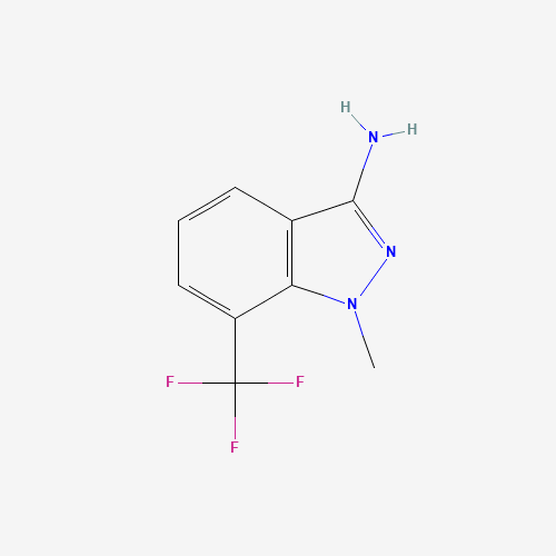 1-Methyl-7-(trifluoromethyl)-1H-indazol-3-amine
