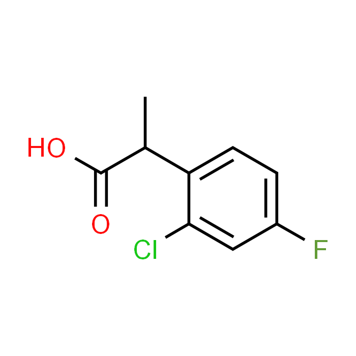 2-(2-Chloro-4-fluorophenyl)propanoic acid