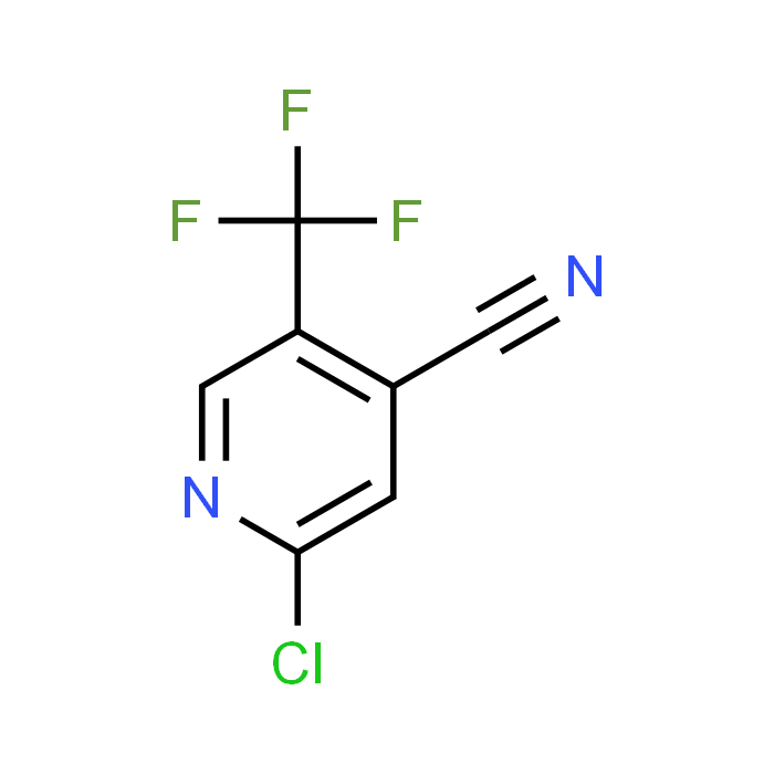 2-Chloro-5-(trifluoromethyl)isonicotinonitrile - Achmem