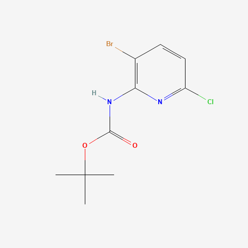 tert-Butyl (3-bromo-6-chloropyridin-2-yl)carbamate