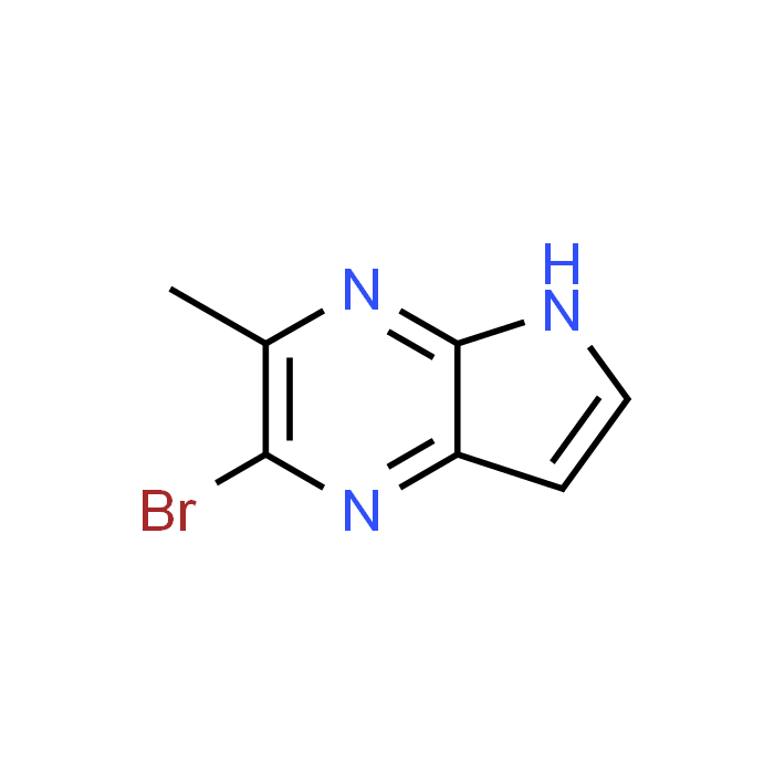 2-Bromo-3-methyl-5H-pyrrolo[2,3-b]pyrazine