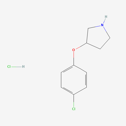 3-(4-Chlorophenoxy)pyrrolidine hydrochloride
