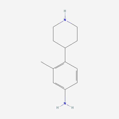 3-Methyl-4-(piperidin-4-yl)aniline