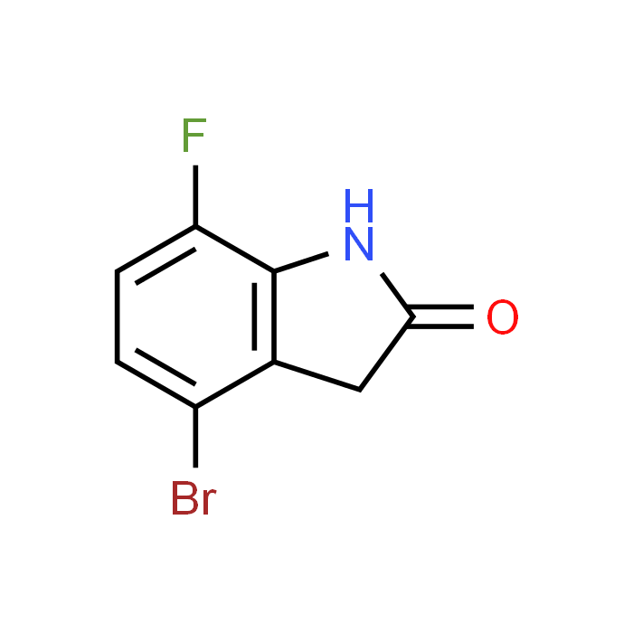 4-Bromo-7-fluoroindolin-2-one
