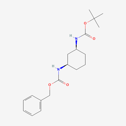 Benzyl tert-butyl (1R,3S)-cyclohexane-1,3-diyldicarbamate