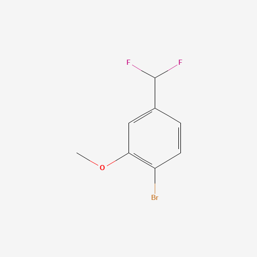 1-Bromo-4-(difluoromethyl)-2-methoxybenzene