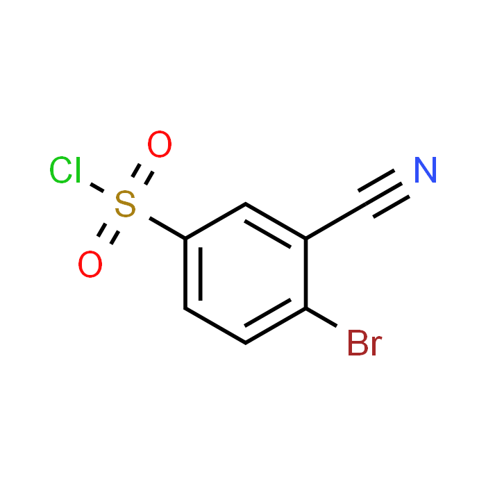 4-Bromo-3-cyanobenzene-1-sulfonyl chloride