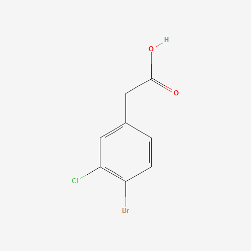 2-(4-Bromo-3-chlorophenyl)acetic acid