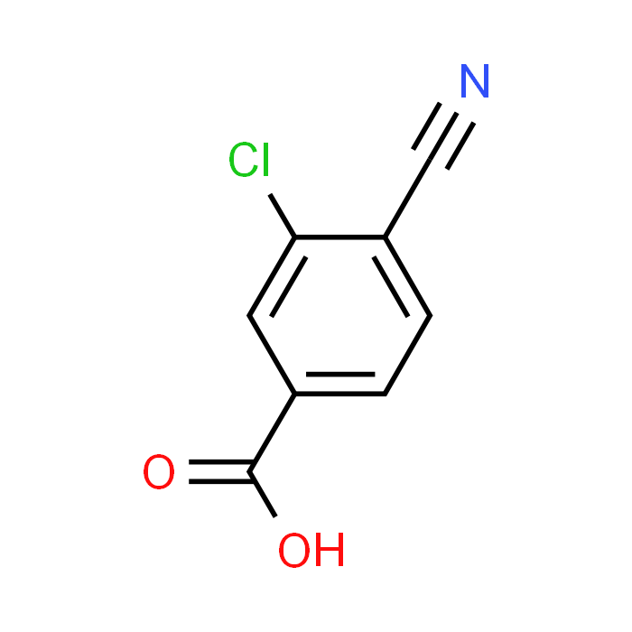 3-Chloro-4-cyanobenzoic acid