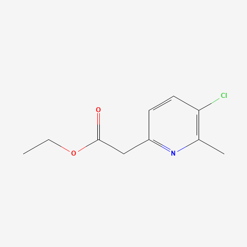 Ethyl 2-(5-chloro-6-methylpyridin-2-yl)acetate