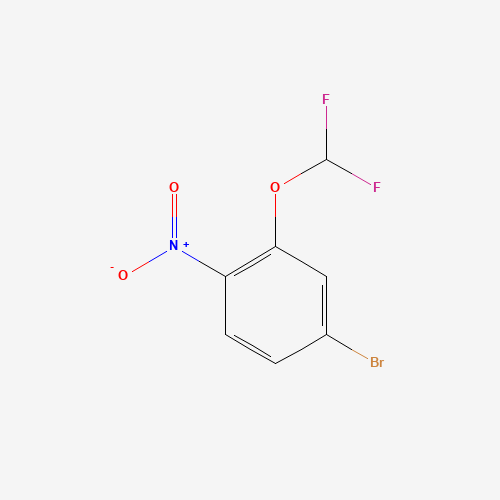 4-Bromo-2-(difluoromethoxy)-1-nitrobenzene