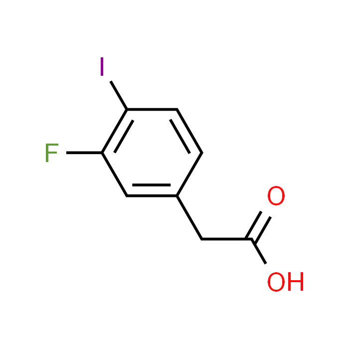 2-(3-Fluoro-4-iodophenyl)acetic acid