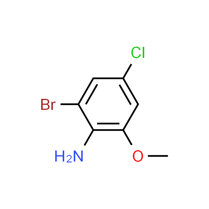 2-Bromo-4-chloro-6-methoxyaniline - Achmem