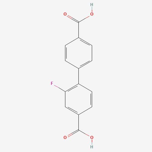 2-Fluoro-[1,1'-biphenyl]-4,4'-dicarboxylic acid