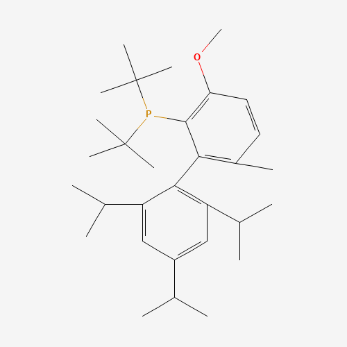 Di-tert-butyl(2',4',6'-triisopropyl-3-methoxy-6-methyl-[1,1'-biphenyl]-2-yl)phosphine