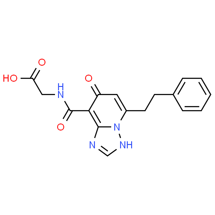 2-(7-Hydroxy-5-phenethyl-[1,2,4]triazolo[1,5-a]pyridine-8-carboxamido)acetic acid