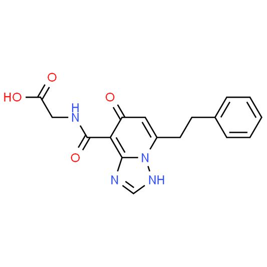 2-(7-Hydroxy-5-phenethyl-[1,2,4]triazolo[1,5-a]pyridine-8-carboxamido)acetic acid