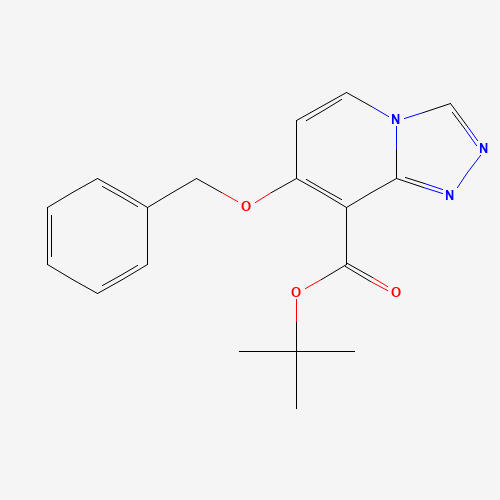 tert-Butyl 7-(benzyloxy)-[1,2,4]triazolo[4,3-a]pyridine-8-carboxylate