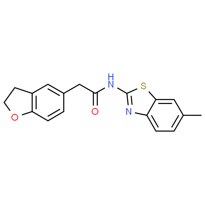 2-(2,3-Dihydrobenzofuran-5-yl)-N-(6-methylbenzo[d]thiazol-2-yl)acetamide