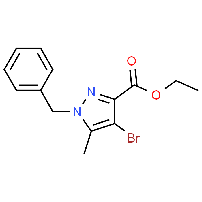 Ethyl 1-benzyl-4-bromo-5-methyl-1H-pyrazole-3-carboxylate