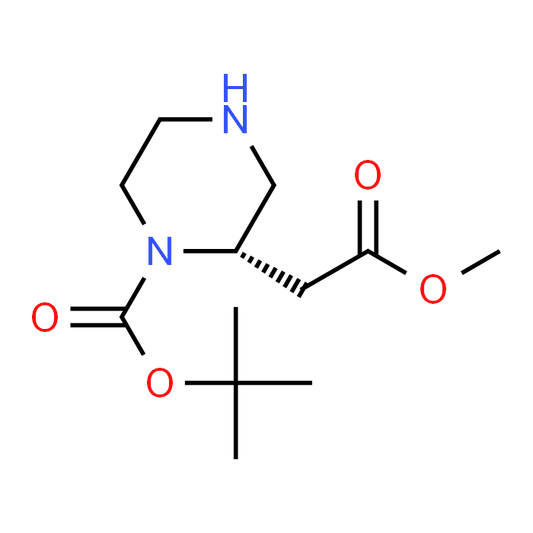 (S)-tert-Butyl 2-(2-methoxy-2-oxoethyl)piperazine-1-carboxylate