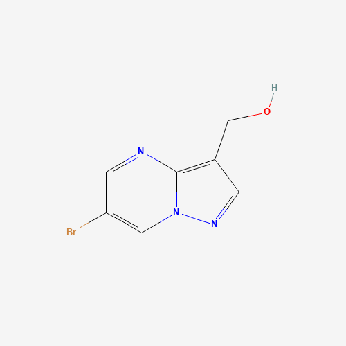 (6-Bromopyrazolo[1,5-a]pyrimidin-3-yl)methanol
