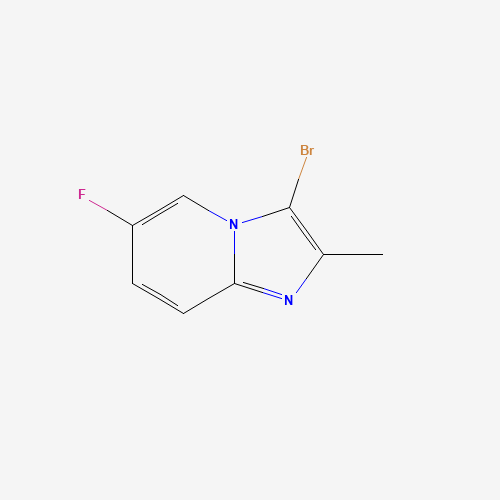 3-Bromo-6-fluoro-2-methylimidazo[1,2-a]pyridine