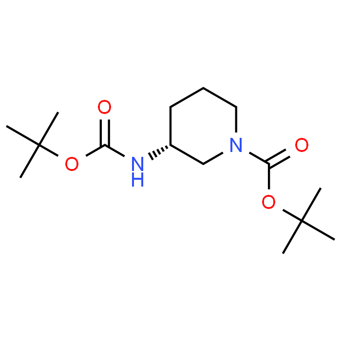 (R)-tert-Butyl 3-((tert-butoxycarbonyl)amino)piperidine-1-carboxylate