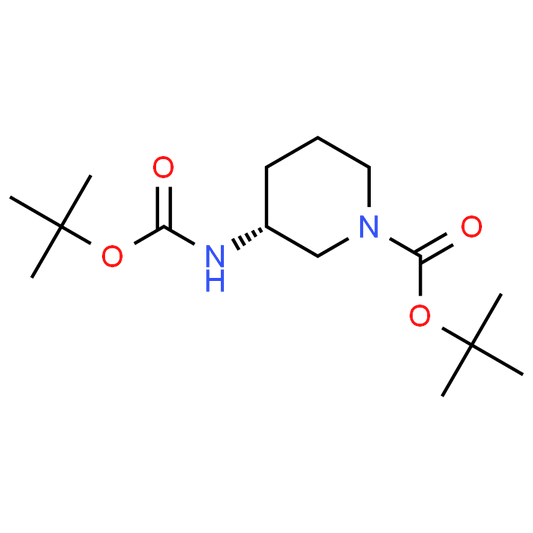 (R)-tert-Butyl 3-((tert-butoxycarbonyl)amino)piperidine-1-carboxylate