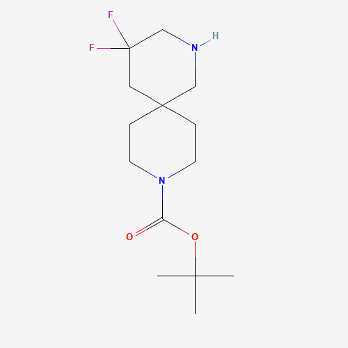 tert-Butyl 4,4-difluoro-2,9-diazaspiro[5.5]undecane-9-carboxylate