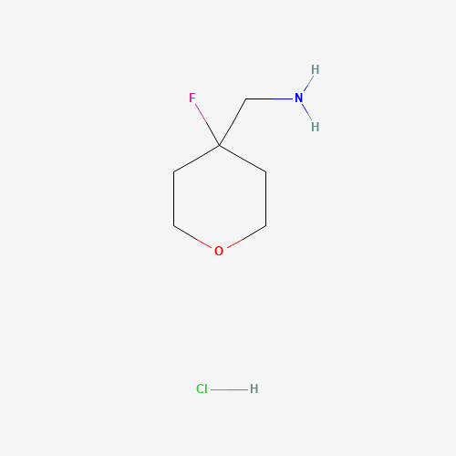 (4-Fluorotetrahydro-2H-pyran-4-yl)methanamine hydrochloride