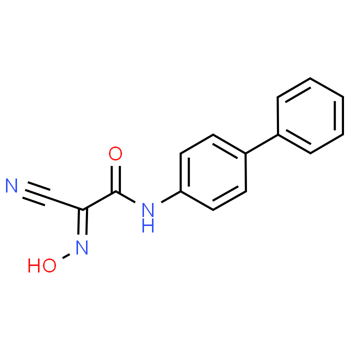 (E)-2-([1,1'-Biphenyl]-4-ylamino)-N-hydroxy-2-oxoacetimidoyl cyanide