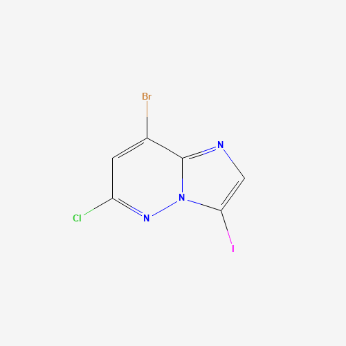 8-Bromo-6-chloro-3-iodoimidazo[1,2-b]pyridazine
