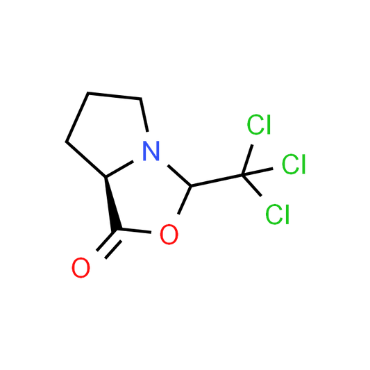 (7aR)-3-(Trichloromethyl)tetrahydropyrrolo[1,2-c]oxazol-1(3H)-one