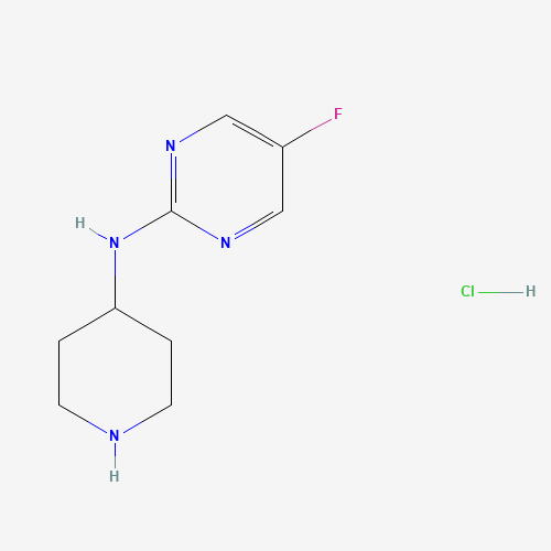 5-Fluoro-N-(piperidin-4-yl)pyrimidin-2-amine hydrochloride - Achmem