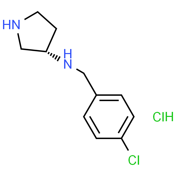 (S)-N-(4-Chlorobenzyl)pyrrolidin-3-amine hydrochloride