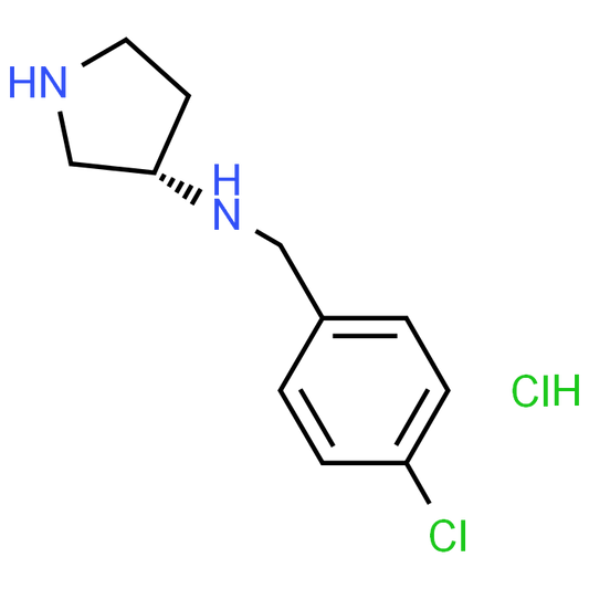 (S)-N-(4-Chlorobenzyl)pyrrolidin-3-amine hydrochloride