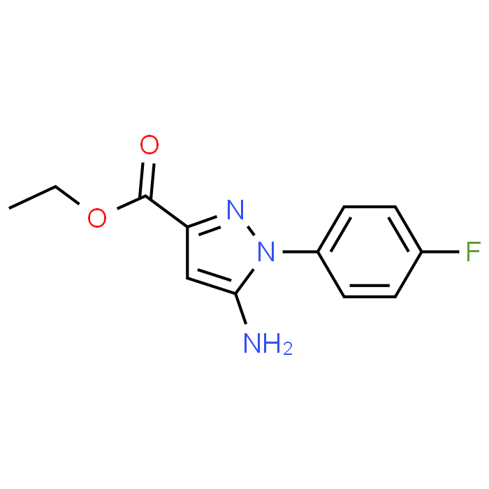 Ethyl 5-amino-1-(4-fluorophenyl)-1H-pyrazole-3-carboxylate