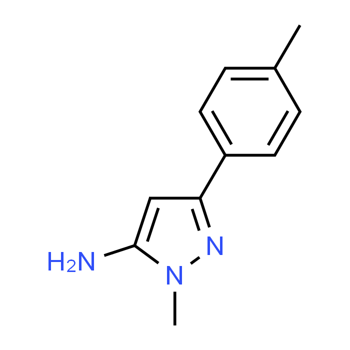 1-Methyl-3-(p-tolyl)-1H-pyrazol-5-amine