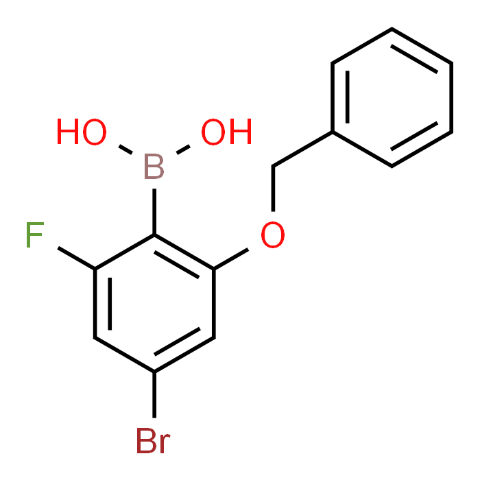 (2-(Benzyloxy)-4-bromo-6-fluorophenyl)boronic acid