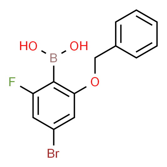 (2-(Benzyloxy)-4-bromo-6-fluorophenyl)boronic acid