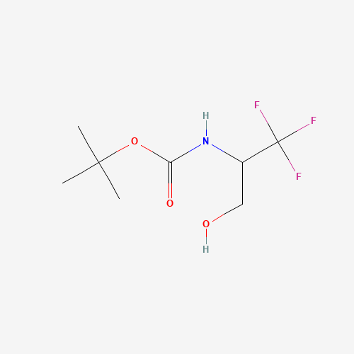 tert-Butyl (1,1,1-trifluoro-3-hydroxypropan-2-yl)carbamate
